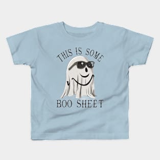 This is Some Boo Sheet! - Funny Halloween T-Shirt Kids T-Shirt